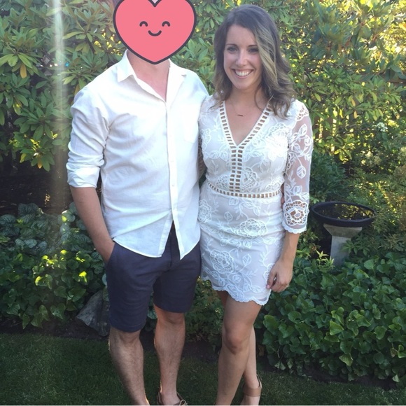 Intricate White Arc & Co Dress - Picture 5 of 5